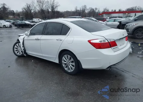 2014 Honda Accord Ex-L V-6 from USA, damaged, VIN 1HGCR3F85EA022564